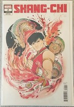 Shang-Chi #2 Peach Momoko Variant Cover Marvel 2021 1st appearance Iron Lady Fan - £7.68 GBP