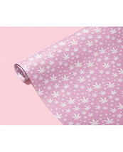 Pink Pot Leaf Wrapping Paper - $15.00