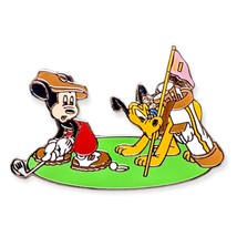 Pluto  Disney Pin: 90 Magical Years Golf Mickey and Pluto - $34.90