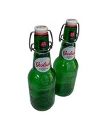 Grolsch Beer Bottles 15.2 Oz Swing Top Lids Great For Home Brewers Lot Of 2 - $15.43