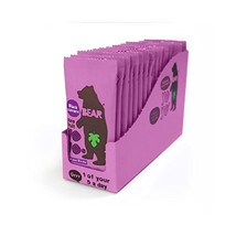 Bear Yoyo 100 Percent Fruit Rolls 20 g (Pack of 18)  Blackcurrant  - £25.55 GBP