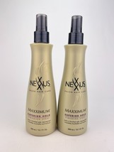 Nexxus Maxximum Super Hold Styling and Finishing Spray 10.1 fl oz Lot of 2 - $77.35