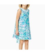 Lilly Pulitzer Little Lilly Classic Shift Dress Size 10 Blue Ibiza Print... - $726.85 MXN
