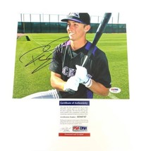 Ryan McMahon signed 8x10 photo PSA/DNA Colorado Rockies Autographed - £47.01 GBP