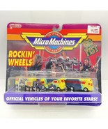 Micro Machines Rockin Wheels #7 Big Fist Sealed Set Galoob 1991 - $88.20