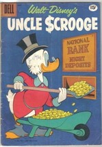 Walt Disney&#39;s Uncle Scrooge Comic Book #33 Dell Comics 1961 VERY GOOD+ - £23.60 GBP