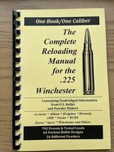 THE COMPLETE RELOADING MANUAL FOR THE .225  WINCHESTER, LOAD BOOKS USA - $150.22 MXN