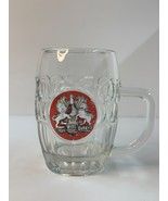 VTG Wine Cellar Glass Beer Mug Collectible Barware Lion Unicorn Crest Ho... - $190.09 MXN