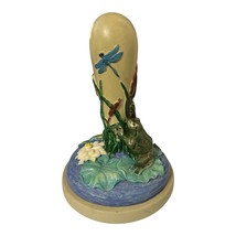 1998 Brown Bag Cookie Art Stamp – Frog Pond No. 32 – Dragonfly &amp; Lily Pads - $425.22 MXN
