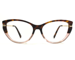 Longchamp Eyeglasses Frames LO2629 690 Tortoise Pink Gold Cat Eye 54-16-140 - $89.09