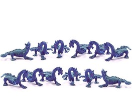 Dollhouse Toy 12 Sea Dragon Figures Game Piece mul6040 Micro-Mini Miniature - £11.91 GBP