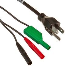 Dranetz 114015-G1 Single Phase Measurement Cable, Voltage Cable with 4mm... - $86.40