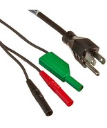 Dranetz 114015-G1 Single Phase Measurement Cable, Voltage Cable with 4mm... - $118.54 CAD