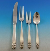 King Christian by Wallace Sterling Silver Flatware Set for 12 Service 48 pieces - $2,272.05