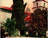 Vtg Cartolina 1911 Babbo Natale Barbara California Ca Missione Stilo - $5.08