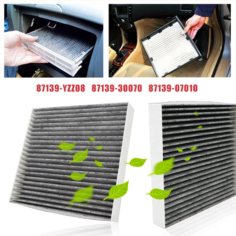 Car Pollen Cabin Air Filter 87139-YZZ10 87139-30070 87139-07010 For Toyota Auris - £10.65 GBP