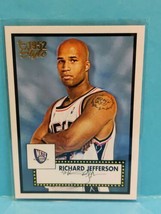 2005-06 Topps 1952 Style Basketball Richard Jefferson Card #81 New Jersey Nets - £0.98 GBP