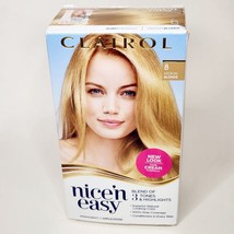 Clairol Nice &#39;n Easy Permanent Hair Color #8 Medium Blonde Hair Dye - £8.31 GBP
