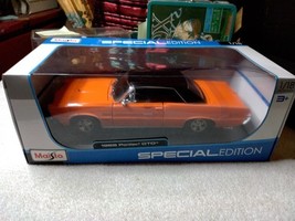 Maisto Special Edition 1/18 1965 Pontiac GTO bright orange new in box 2021 - $761.58 MXN