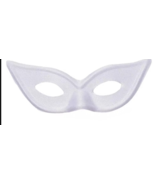 White Cat Eye Harlequin  Masquerade Venetian Eye Mask Adult Accessory On... - $180.00 MXN White Cat Eye Harlequin  Masquerade Venetian Eye Mask Adult Accessory On... - $180.00 MXN