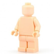 Flesh blank plain DIY Minifigure - £4.56 GBP