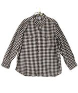 Carhartt Men&#39;s 2XL Brown Plaid Check Flannel Button Down Long Sleeve Shi... - $43.22 CAD