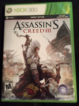 Assassin&#39;s Creed 3 Xbox 360 game tested Works rated M - £7.72 GBP