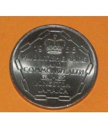 1966 COMMONWEALTH GAME KINGSTON JAMAICA LARGE 5 SHILLING COIN LOW MINT L... - £9.93 GBP