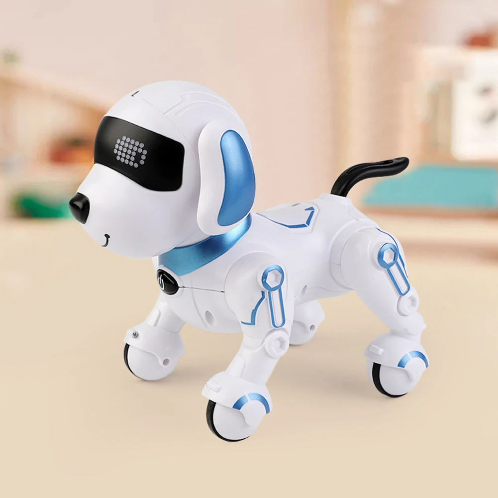 Funny Stunt Dog Voice Command Music Song Robot Dog Programmable RC Puppy Toys - £26.11 GBP+