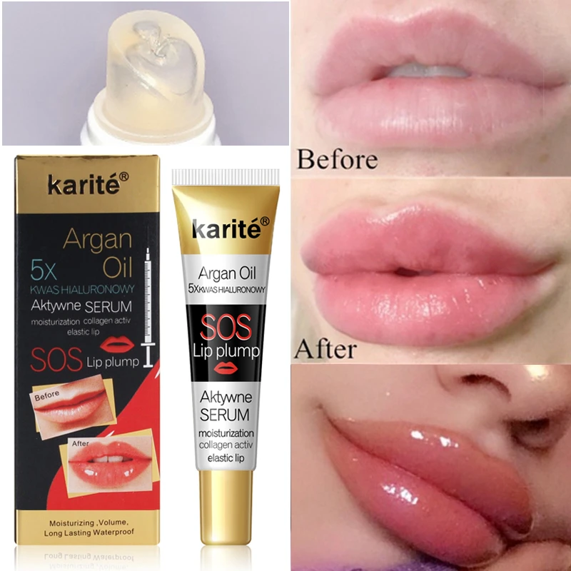 Sporting Instant Volumising Lip Plumper Serum Moisturizing Lips Repairing Mask R - £23.90 GBP