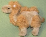 14&quot; CAMEL PLUSH VINTAGE Free Standing Tan Furry Plush Stuffed Animal Toy... - £17.98 GBP