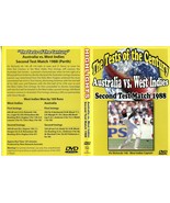 AUSTRALIA VS WEST INDIES SECOND CRICKET TEST MATCH DVD 1988 107MINS (COLOR) - $17.68 CAD