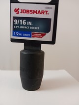 Jobsmart, 1038424, 9/16 in, 1/2 in Drive Impact Socket - $122.40 MXN