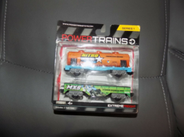 Power Trains Extreme Freight 2 Train Cars Series 1 NEW - £17.12 GBP