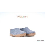 Woollen Outdoor Shoes With Rubber Sole - Demin Color - Eco-friendly Shoe... - $110.44 CAD