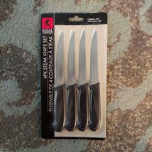 4 Piece Royal Norfolk Cutlery Steak Knives  7.5&quot; Stainless Steel - £4.93 GBP