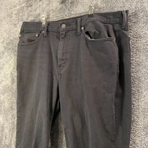Levis 514 Jeans Mens 38W 30L 38x30 Black Denim Straight Leg Work Casual - $13.89