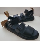 Dr. Doc Martens Vegan Gryphon Gladiator Sandals Black Adjustable women 8... - $137.03 CAD