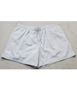 Under armour Athletic Shorts Mens 2XL Gray Mesh Lined Elastic Waist Draw... - €24,56 EUR