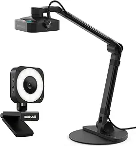 X1 4K Ultra Hd Dual-Mode Document Camera And Webcam - Led Light, Built-I... - £259.30 GBP