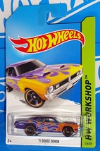 Hot Wheels 2014 Heat Fleet Series #216 &#39;71 Dodge Demon Purple w/ MC5s - £3.98 GBP