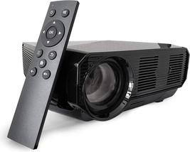 The Nuprojector Bright Home Theater Projector Portable - Full Hd Hdmi Vga Led - $103.96