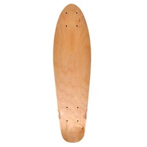22Inch Blank Skated Deck  55.5X15cm Maple Banana Sliding Cruising Skating Single - £96.27 GBP