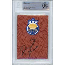 Dario Saric Golden State Warriors Autographed Basketball Cut Beckett Aut... - $79.18