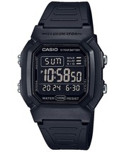 Casio Men&#39;s Classic Digital Sport Watch W800H-1BV Water Resistant - $71.99