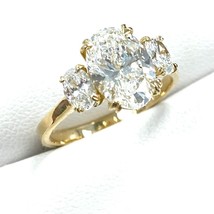 Igi 2.55 Gesamt Karat Gewicht Kunstdiamanten Grown Oval Brillantschliff Rauten 3 - $1,597.95