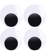 4 Inch Large Wiggle Googly Eyes for DIY Crafts Decoration Pack of 4 - £13.90 GBP