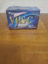 Panasonic VHS-C TC-30 Blank Tapes Super High Grade  90 Minutes Set of 2 NEW - $185.88 MXN