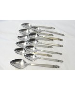 International Deluxe Norse Oval Soup Spoons +  (1) Serving Spoon Lot of 11 - $927.30 MXN