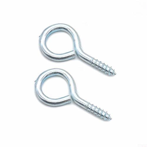 Fujiyuan 20 Pcs 44mm O Shape Close Ring Eye Bolt Screw-in Hanger Hooks P... - $6.85